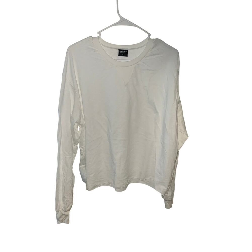 Spirit White Long Sleeve T-Shirt Size XL